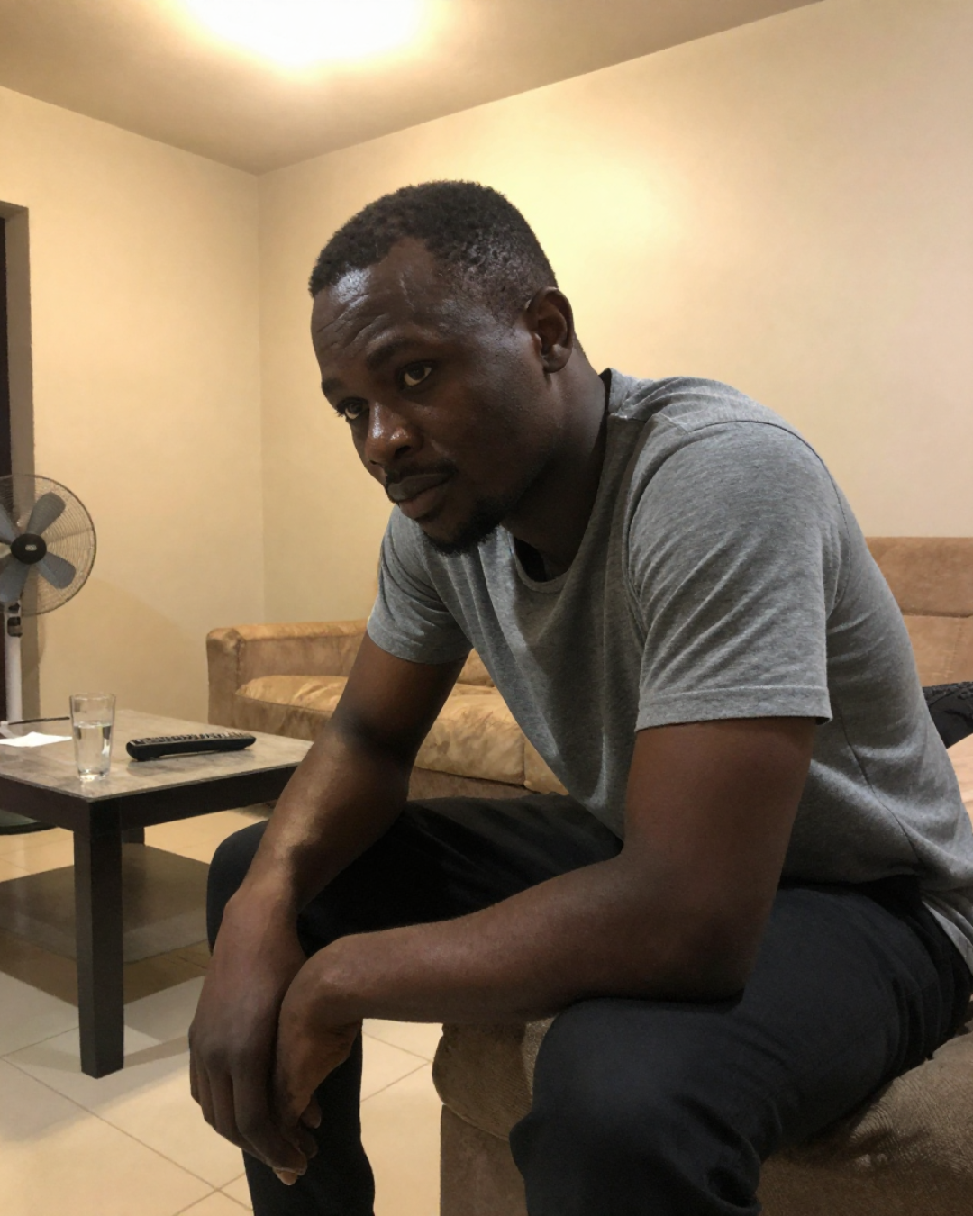 Chidi at home
